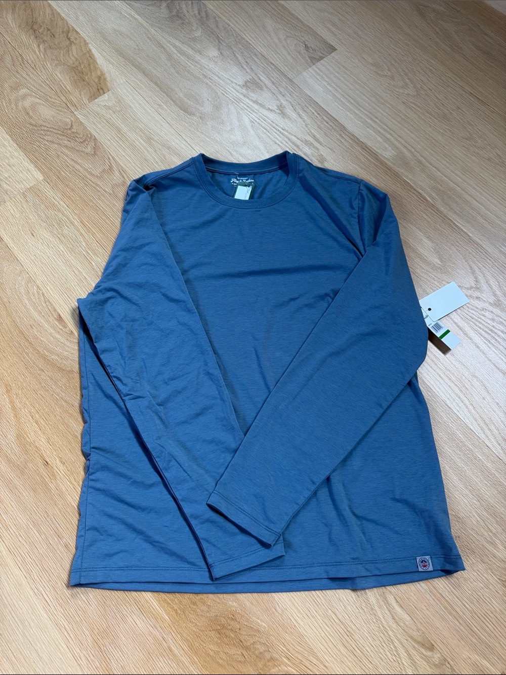 Flag & Anthem Men’s crewneck, blue, large, NWT